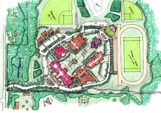 WCA Campus Rendering